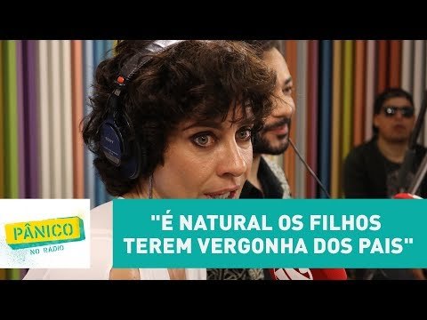 É natural os filhos terem vergonha dos pais , diz Cynthia Benini | Pânico