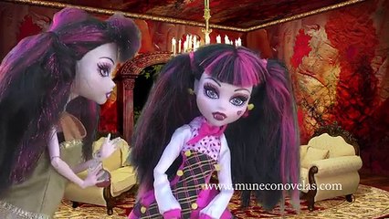 Juguetes de Monster High - La malvada hermana gemela de Draculaura -Recopilación Novelas c