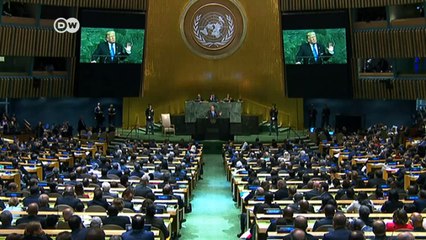 UN-Rede: Trump warnt "Schurkenstaaten" Nordkorea und Iran | DW Deutsch