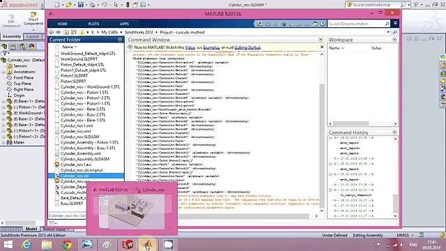 Solidworks and MATLAB / Simulink simulation