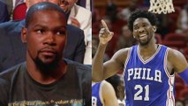 Kevin Durant Gets SAVAGELY Trolled by Joel Embiid for Using Burner Accounts