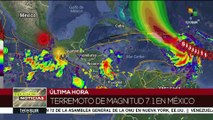 Terremoto de magnitud 7.1 sacude el centro de México