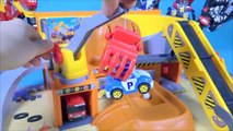 Tayo bus & Poli Heavy car toys 타요 폴리 중장비 놀이