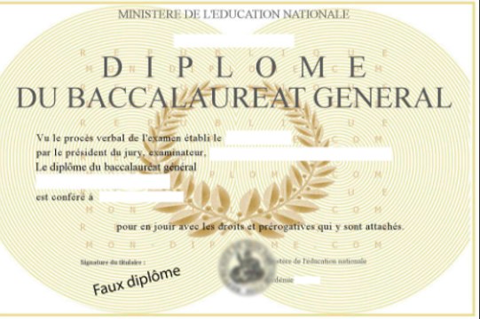 Le scandale des faux diplômes