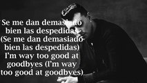 Sam Smith - Too Good At Goodbyes - Letra(español-inglés)