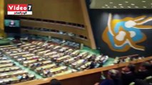 السيسى للأمم المتحدة : مصر سعت لمعالجة سد النهضة من منظور تعاونى وتشاركى