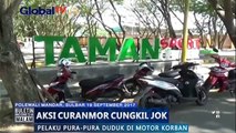 Pencuri Spesialis Congkel Jok Motor Diringkus