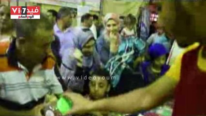 محافظ الفيوم يفتتح معرض لبيع أدوات المدارس بأسعار مخفضة