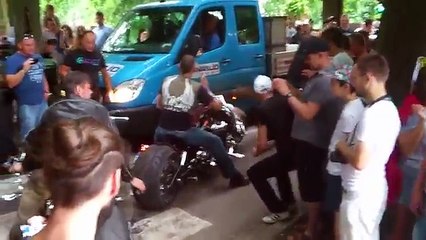 Unbelievable custom motorcycles. Poland, Łagów 12-07-new