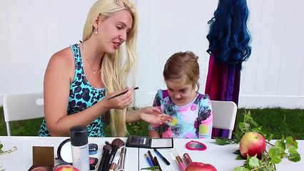 Дисней потомки Эви составить внешний вид Руководство Преобразование для Хэллоуин костюм