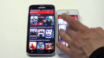 Samsung Galaxy S5 vs Iphone 5s Netflix Comparison - Fliptroniks.com