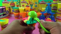 NEW Play Doh Ice Cream Scoops Treats Cones Cups Play Doh Helados De Cono Popsicles