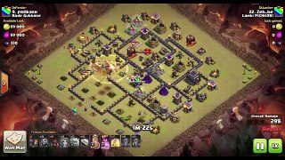 TH9 MASS VALKYRIES IN WAR!! SICK ATTACKS AFTER CLASH OF CLANS UPDATE