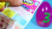 Shopkins Surprise Eggs Season 2 using Play Doh Unboxing Review Huevos Sorpresa with PlayDo