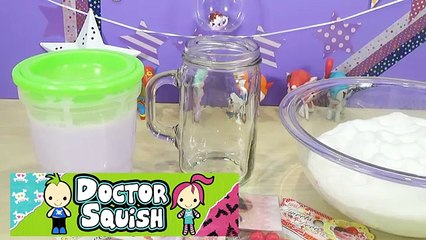 Unicorn Hot Chocolate SLIME! Kawaii Homemade Slime! Doctor Squish