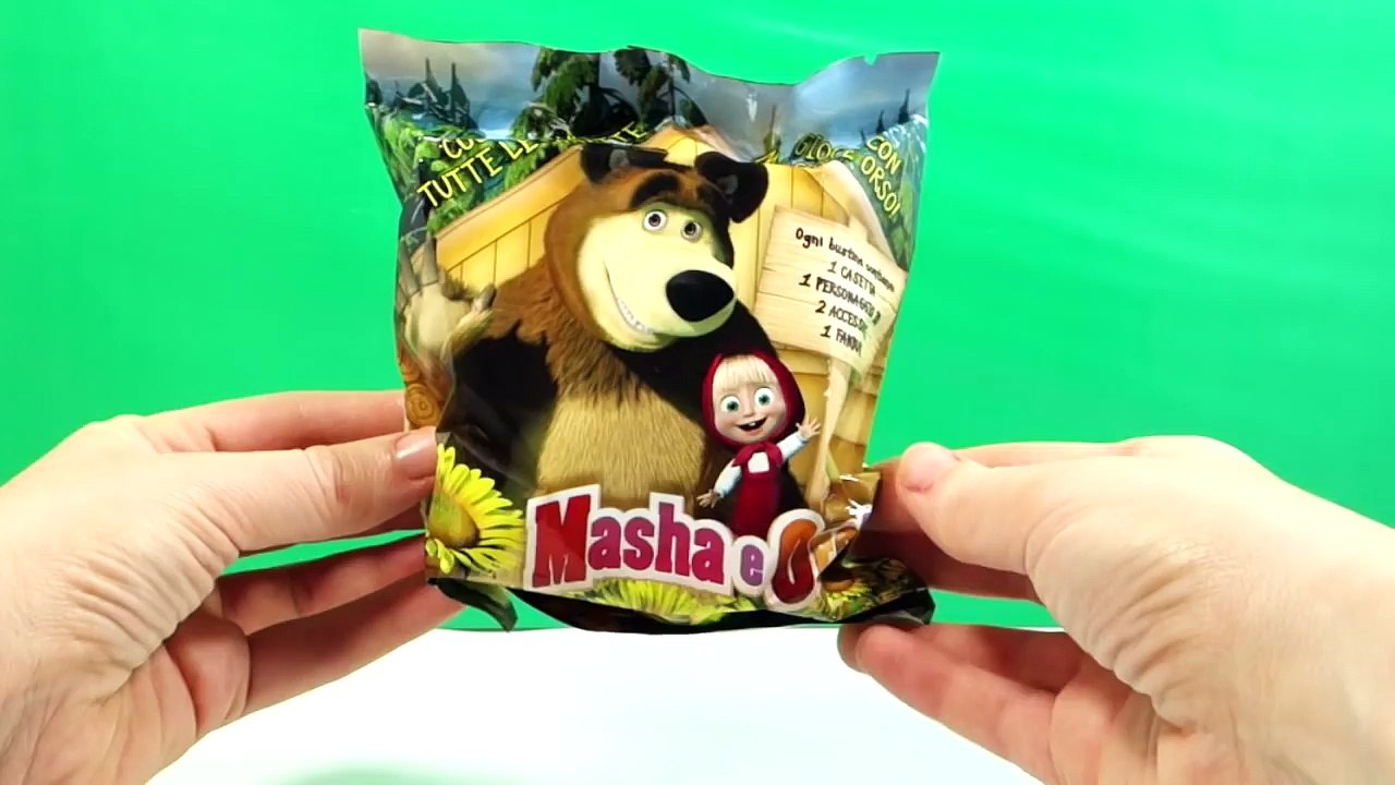 Masha And Bear Blind Bag Le Casette Di Masha E Orso Edicola By Dreambox Toys Video Dailymotion