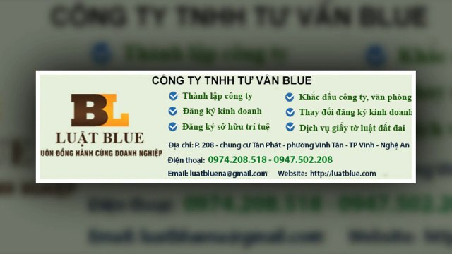 Thành lập công ty tại Nghệ An giá rẻ, Thành lập doanh nghiệp trọng gói tại Vinh Nghệ An