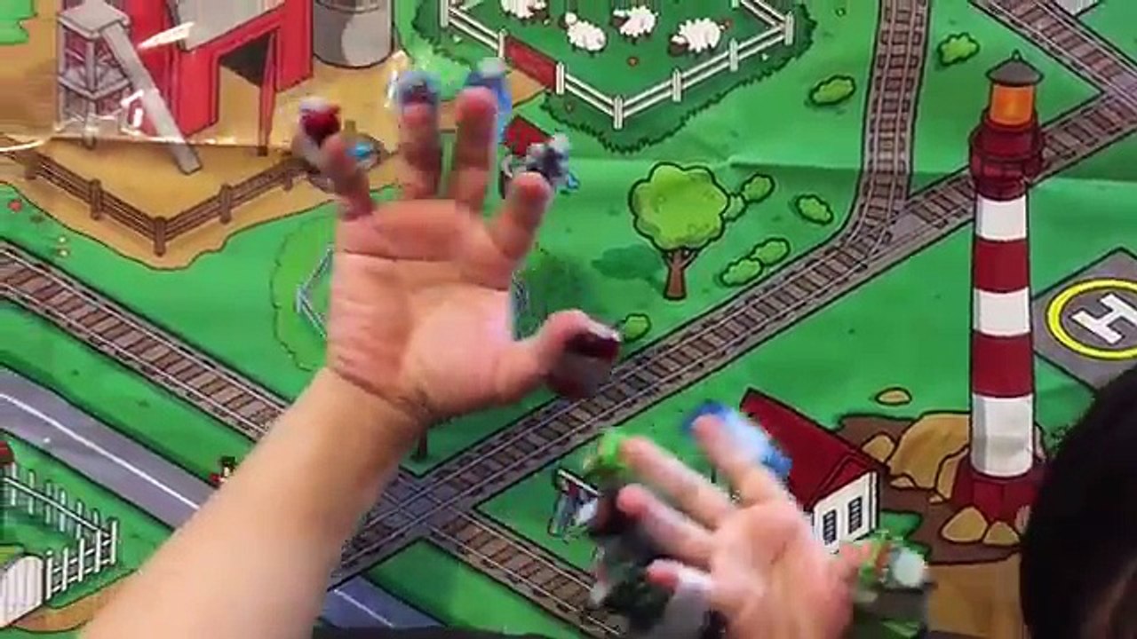 Thomas & Friends Googly Eyes Family Finger Song by FamilyToyReview