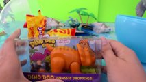Play doh dinosaurs eggs Jurassic World toys GIANT surprise playdough egg dino blind bags