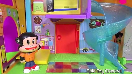 JULIUS JR [Nickelodeon] Rock n Playhouse Box Julius Jr with Bubble Guppies Gil & Molly Full PARODY