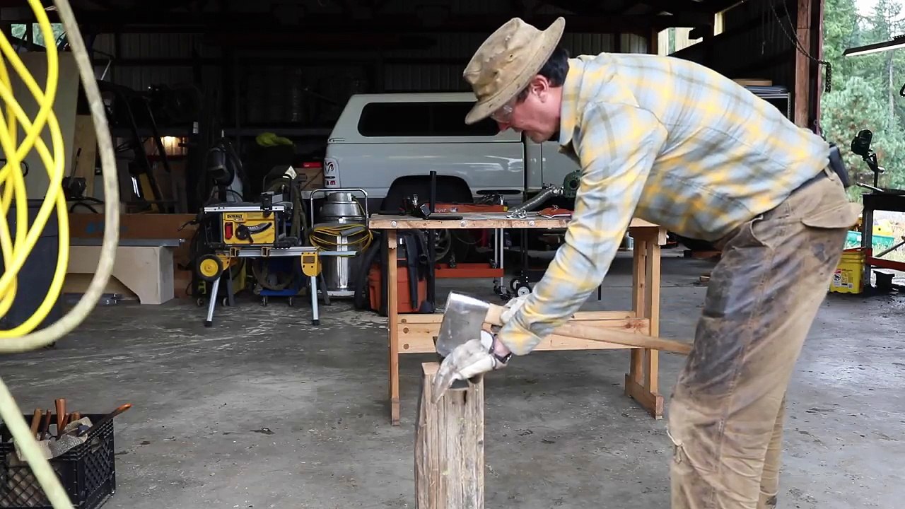 Will An AXE Split A Chain In Half???