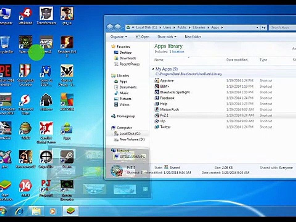 Cara Instal Game Android Plants vs Zombies 2 Di PC Atau Laptop Via Bluestacks