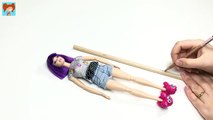 Barbie Kolay Lamba Yapımı Kendin Yap Barbie Bebek Evi Eşyaları Oyuncak Yap