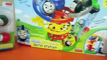 My First Thomas & Friends Rail Rollers Spiral Station Playset Train Toys for Babies and To