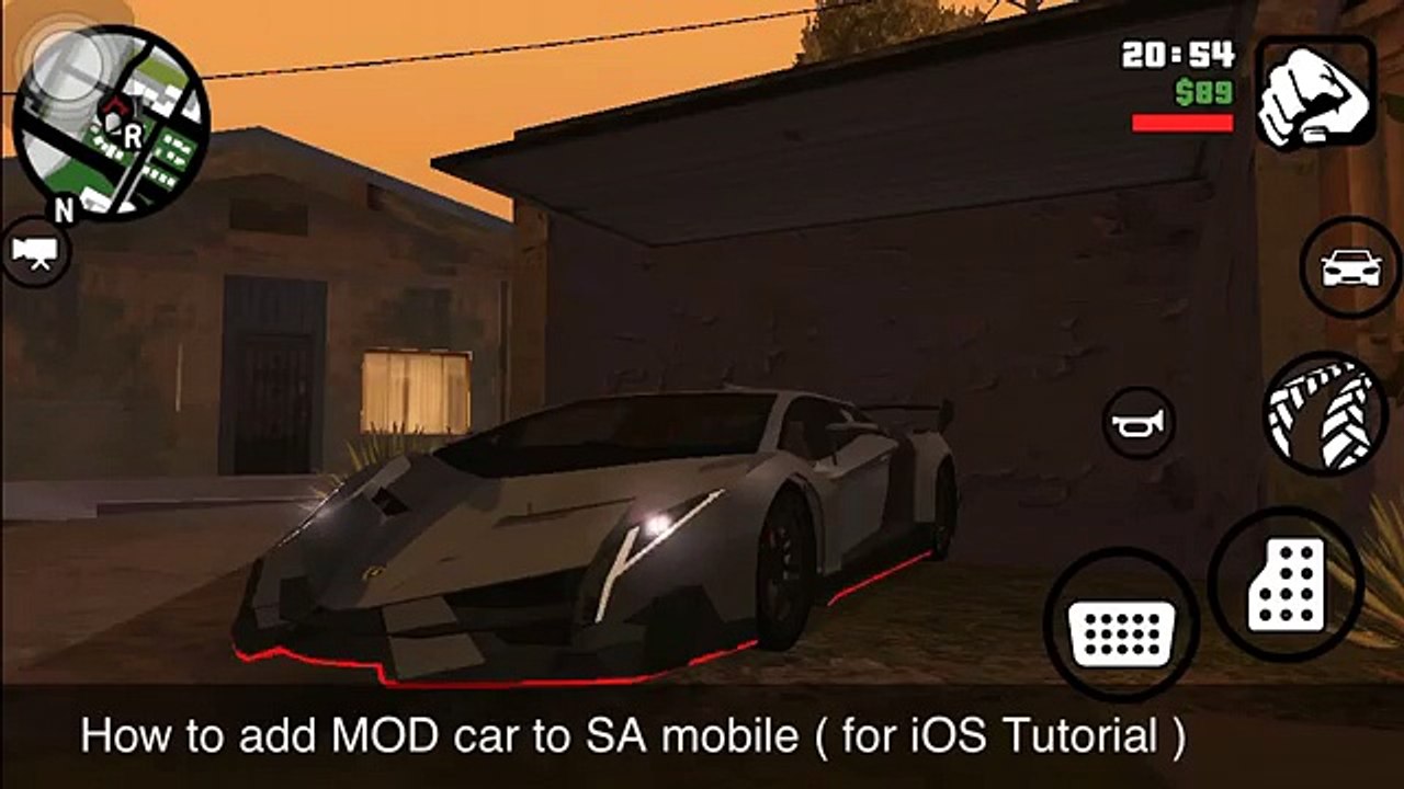 (Update_02) How to add MOD car to SA mobile for iOS Tutorial