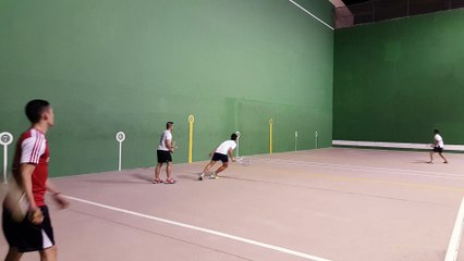 Frontenis open de Rivas grupo A Rober y Juanmi vs Toño y Jorge