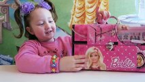 Набор детской косметики Барби чемоданчик для девочек Barbie makeup set for children