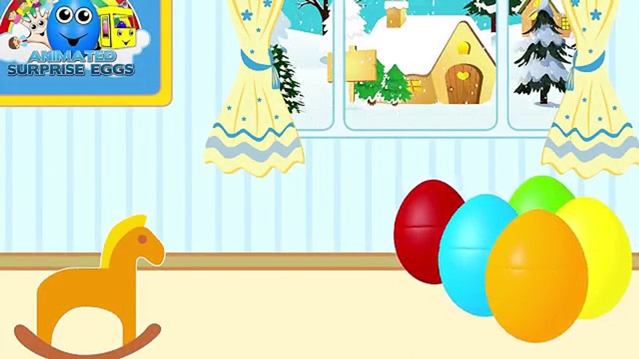 CHRISTMAS SURPRISE EGGS Learn Colors ★ Coloring Book ★ Teach Colours for Kids Baby Toddlers