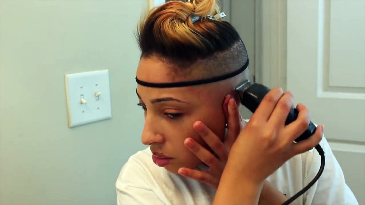 Tutorial: How to Shave Your Edgy Haircut