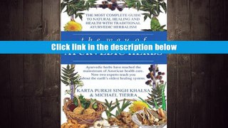 PDF [FREE] DOWNLOAD  The Way of Ayurvedic Herbs: A Contemporary Introduction and Useful Manual for