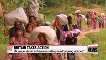 UK halts aid for Myanmar military amid 