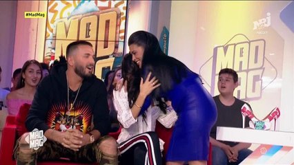 Nabilla en larmes dans le Mad Mag