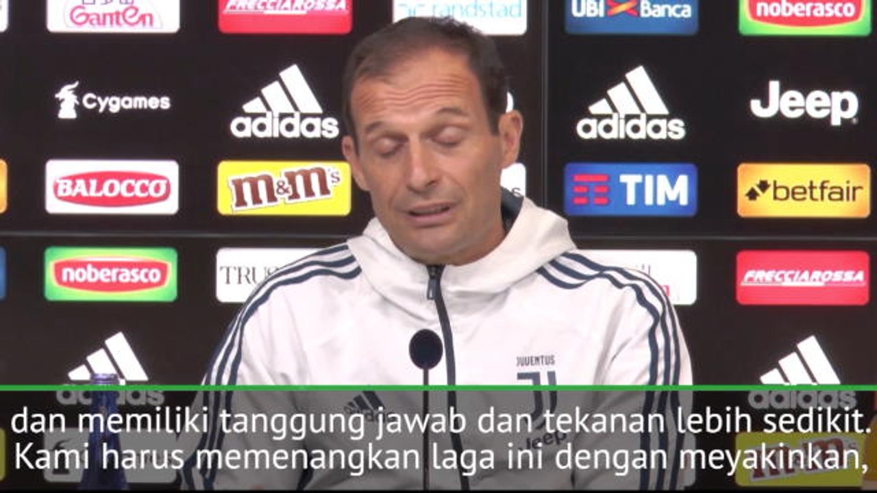 SEPAKBOLA: Serie A: Allegri Peringatkan Juventus Respek Pada Fiorentina