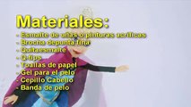 Manualidades para muñecas: Transformación con maquillaje de Barbie a Elsa - manualidadesconninos