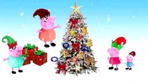 Dibujos animados Niños Navidad cerdo juguete Visitar Peppa santas 2016