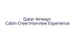 Qatar Airways Cabin Crew Interview Experience | How To Pass Flight Attendant Interview ?