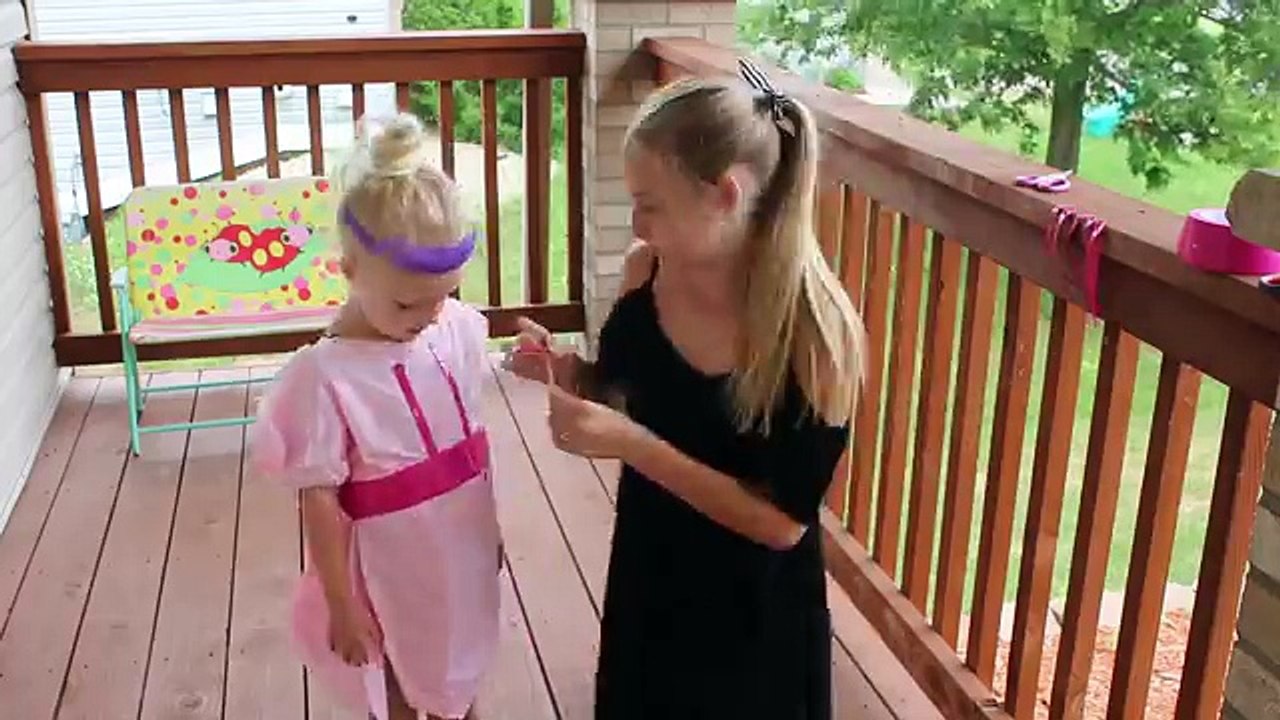 Princess Inspired Garbage Bag Fashion!