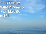 Timetec Hynix IC Apple 4GB DDR3 1333MHz PC310600 SODIMM Memory upgrade For MacBook Pro