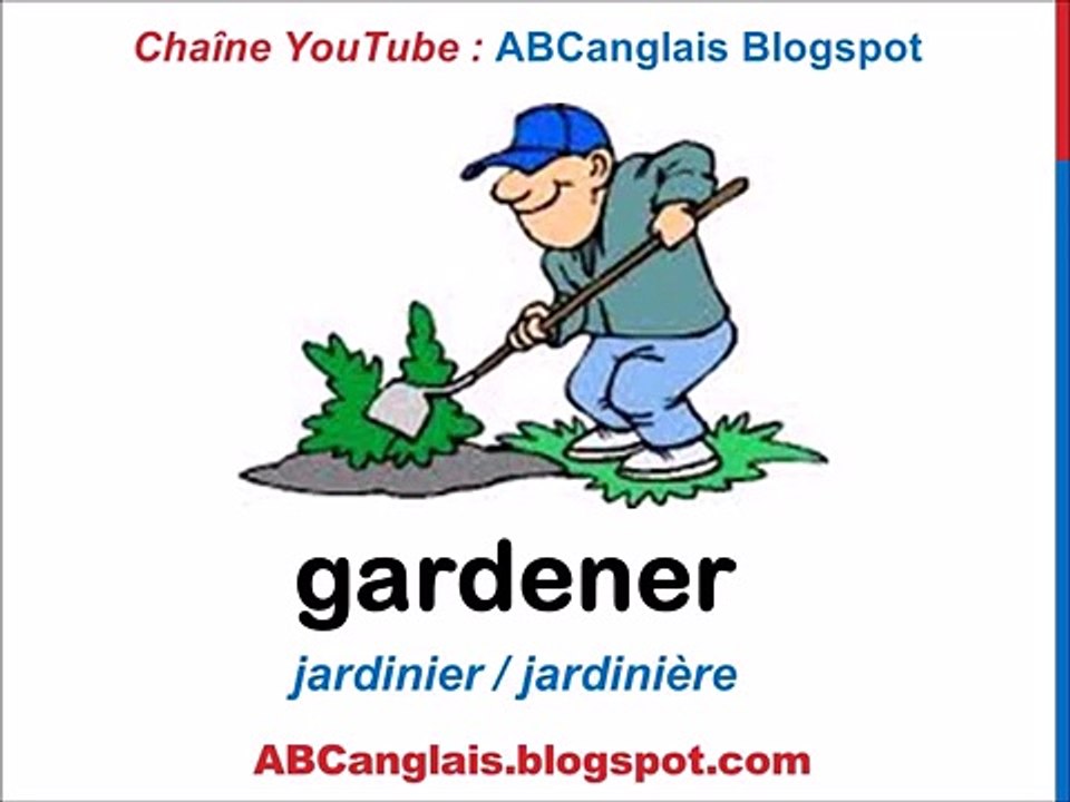 Cours danglais 19 - Les métiers Professions en anglais Vocabulaire Cours danglais complet débutant