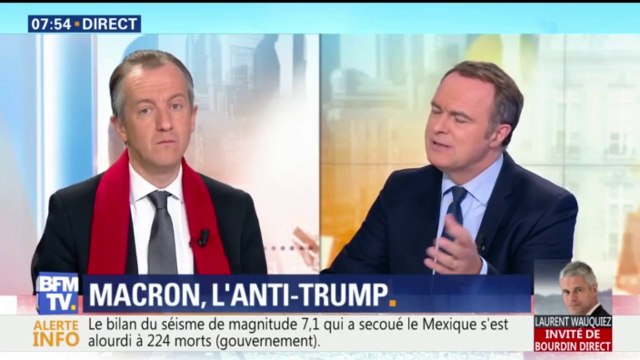 EDITO - Macron veut prendre à revers Trump pour l'obliger à revenir sur sa position et à valider l'accord de Paris