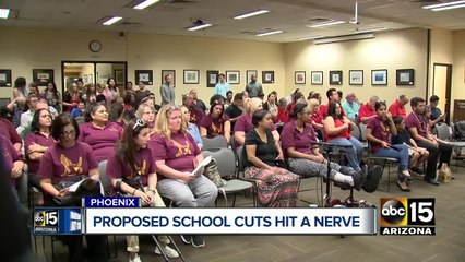Proposed school cuts hit a nerve in south Phoenix
