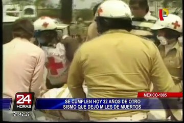 Terremotos en México ocurren cuando el país conmemoraba catástrofe de 1985 [FOTOS]