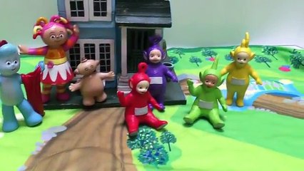 IN THE NIGHT GARDEN Toys Visit Teletubbies House!