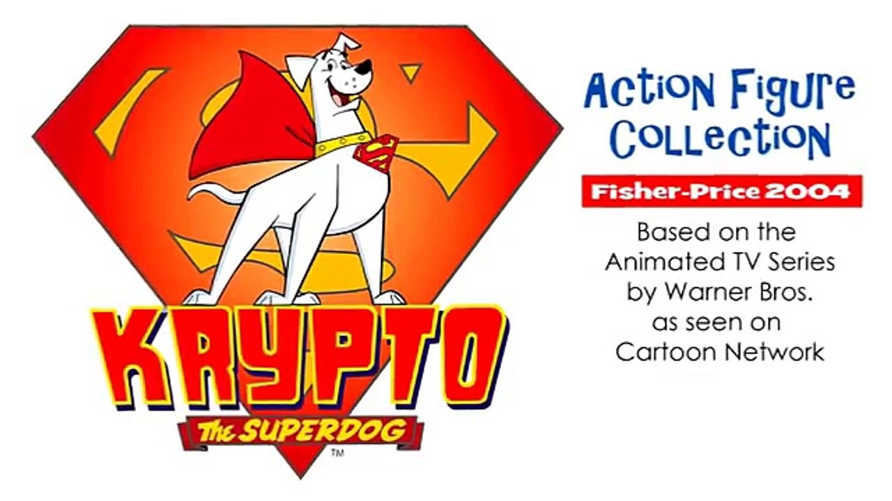 Krypto The Superdog & Ace The Bat-Hound Action Figures Superman Batman