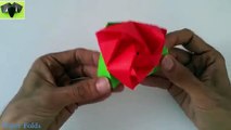 Magic Rose Cube - DIY Modular Origami Tutorial by Paper Folds ❤️