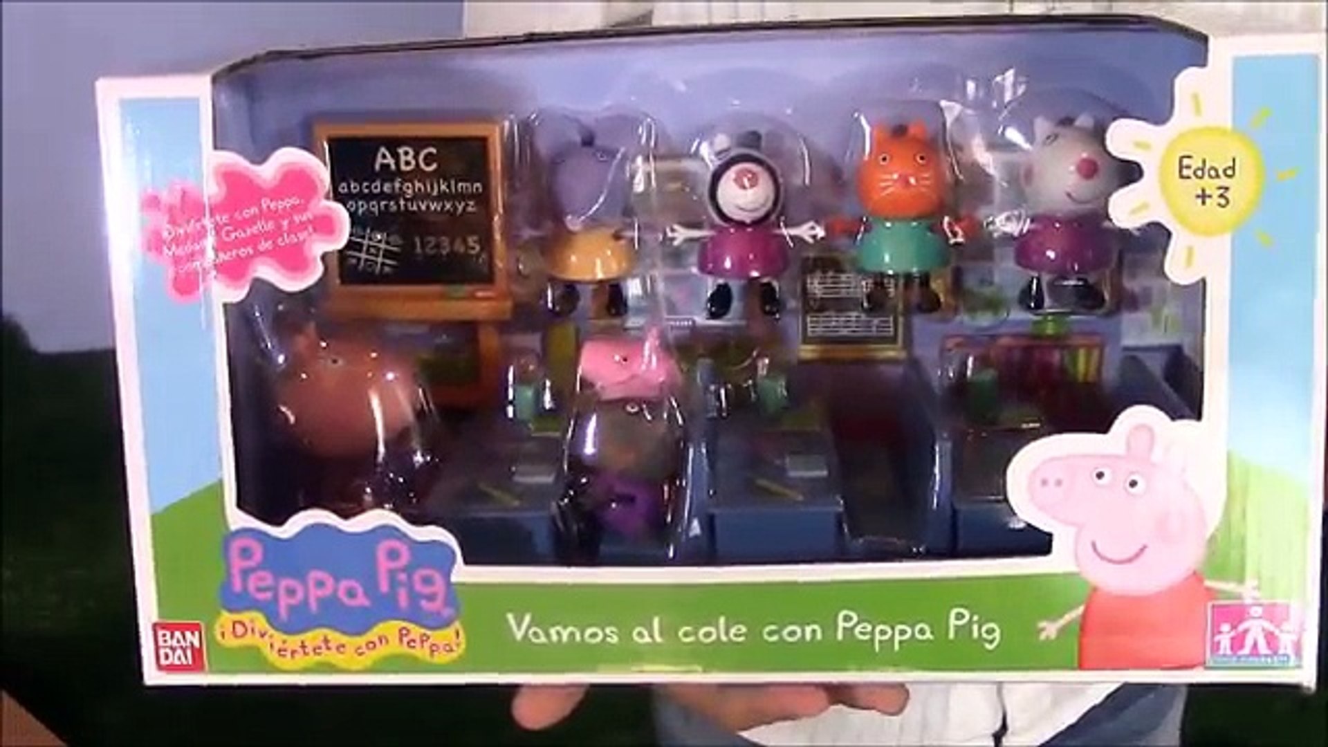 Peppa Pig Classroom Playset - Vamos al cole con Peppa Pig - Bandai - Juguetes de Peppa Pig – Видео Dailymotion